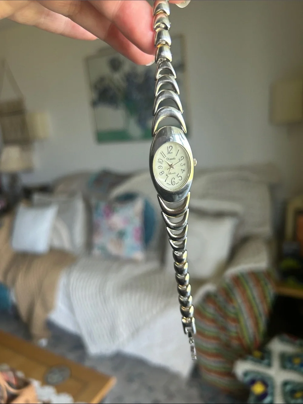 Vintage Xanadu Japan Movt Mother of Pearl Watch